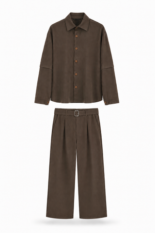 Coordset Suede Set