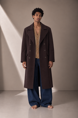 Coat Èlite Marrone