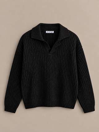 Maglia Rib Collar