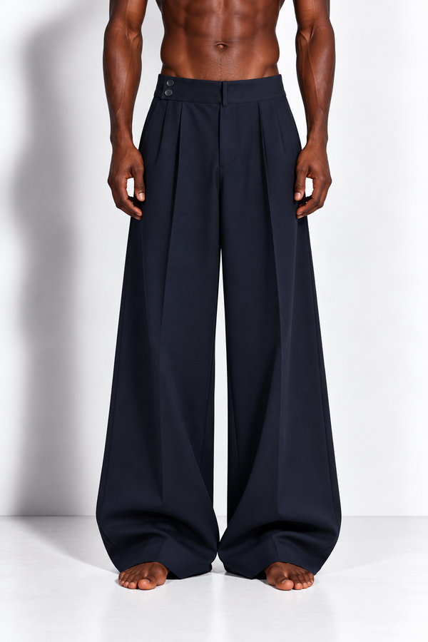 Pantalone Ivory Navy