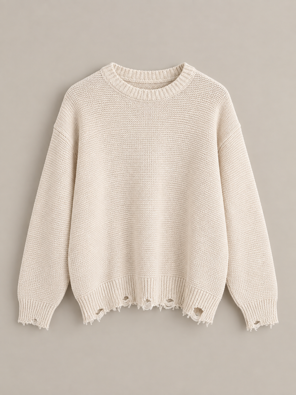 Pull Raw Beige