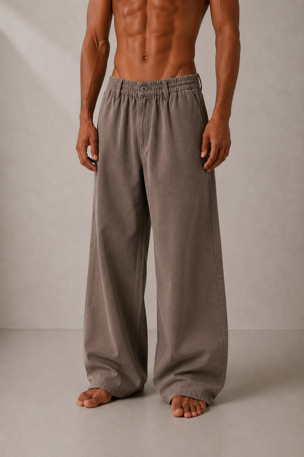 Pantalone Washed Flow
