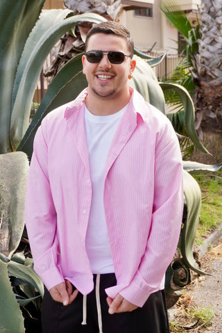 Camicia Pink Striped