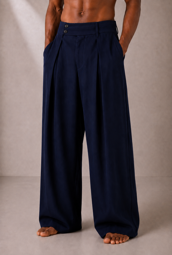 Pantalone Ivory Navy