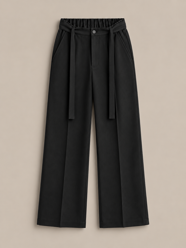 Pantalone Noir Flow