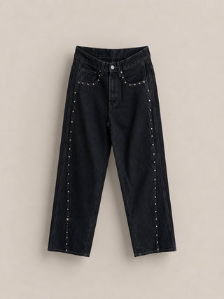 Jeans Studded Wide