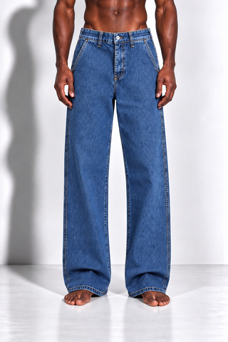 Jeans Pattern Blue