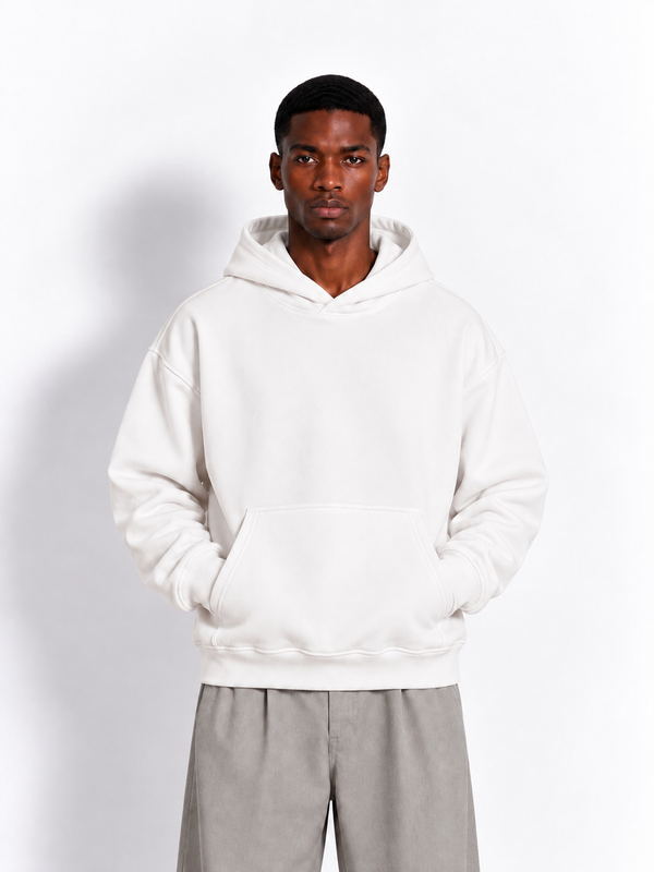 Felpa Hoodie White