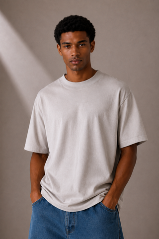 T-shirt Grey Stone