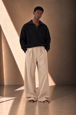 Maglia Rib Collar