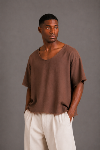 Camicia Dune Brown