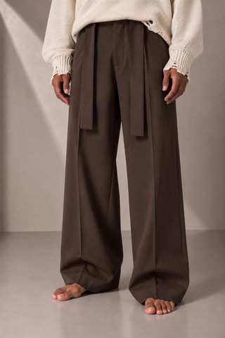 Pantalone Belt Brown