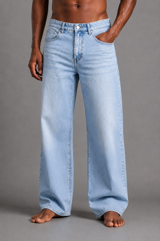 Jeans Azure Wide