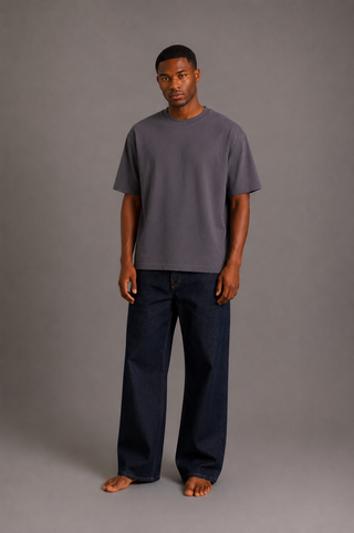 T-shirt Grey Skim