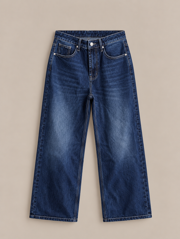 Jeans Blue Wide
