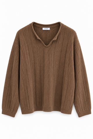 Maglia Tobacco Ribbed