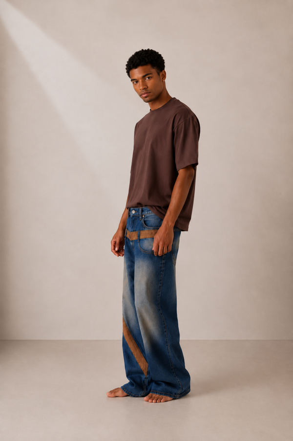 T-shirt Brown Tee