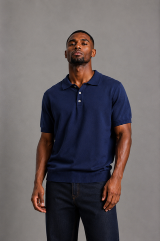 Polo Knit Navy