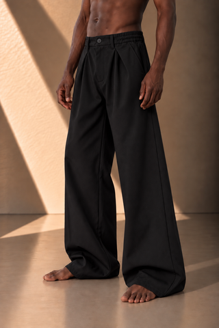 Pantalone Front Black
