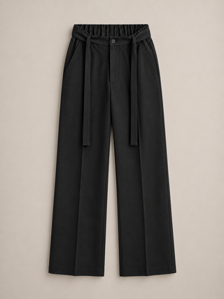 Pantalone Noir Flow