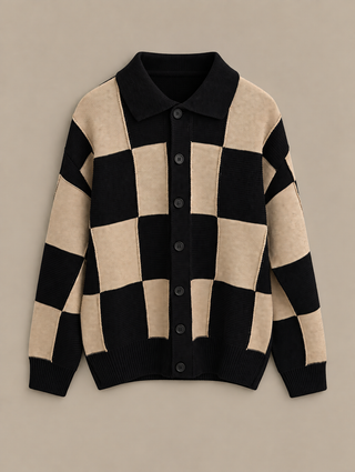 Cardigan Mono Black