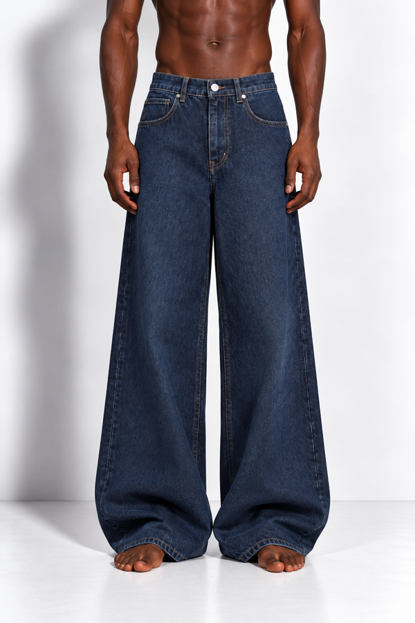 Jeans Indigo Wide