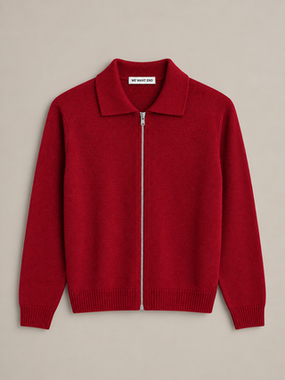 Cardigan Knit Bordeaux