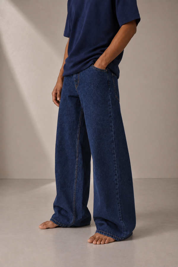 Jeans Indigo Wide