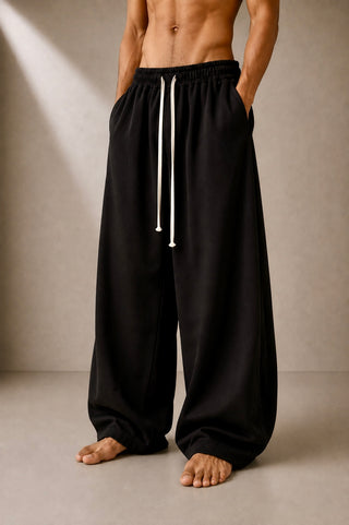 Pantalone Noir Flow