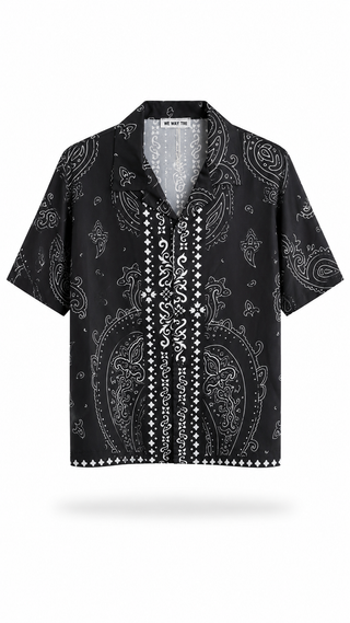 Camicia Bandana Noir