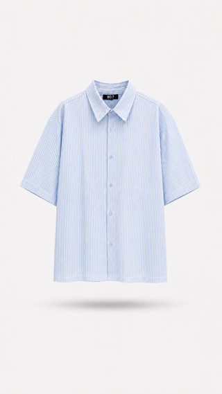 Camicia Stripe Sky
